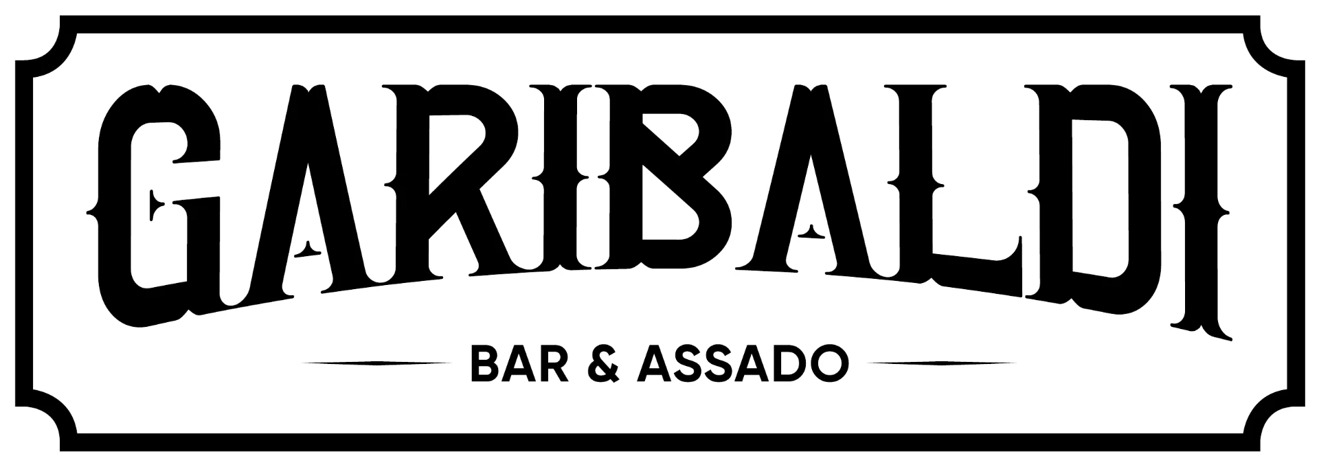 Logotipo Garibaldi Bar & Assado